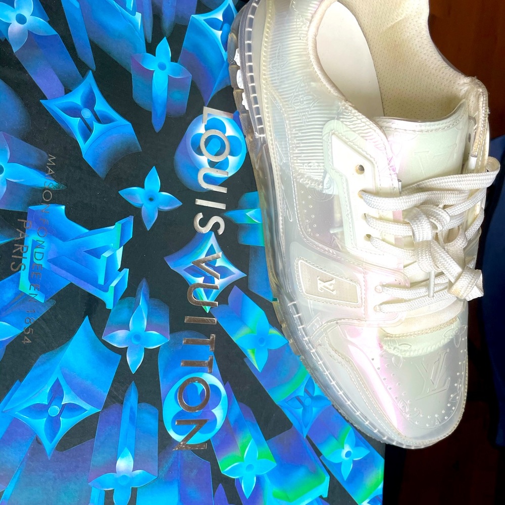 Transparent Louis Vuitton Sneakers